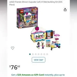 Lego Friends Cupcake Cafe Instructions Lego Toys Lego Friends